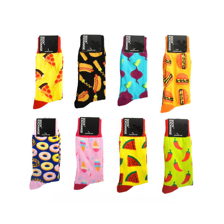 8 Pairs Fashion Novelty Funny  Socks one Size 5-13 Men  Socks  Women  Socks #5