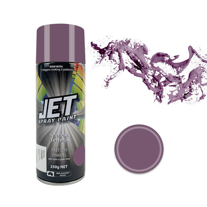 JET spray paint 3PK 250g Spray Paint Can For Interior and Exterior 26 colours Fast Dry