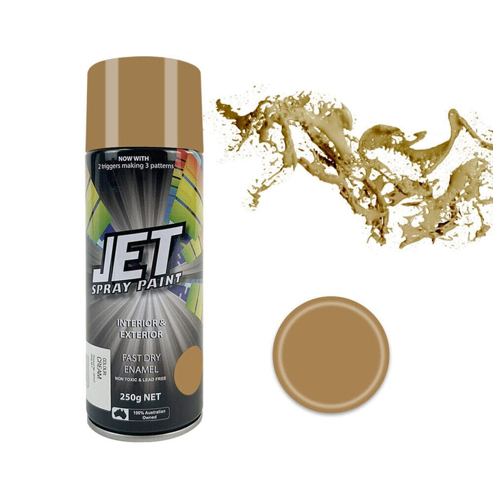 JET spray paint 3PK 250g Spray Paint Can For Interior and Exterior 26 colours Fast Dry