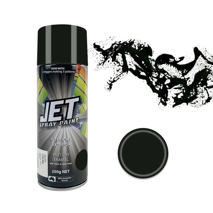 JET spray paint 3PK 250g Spray Paint Can For Interior and Exterior 26 colours Fast Dry