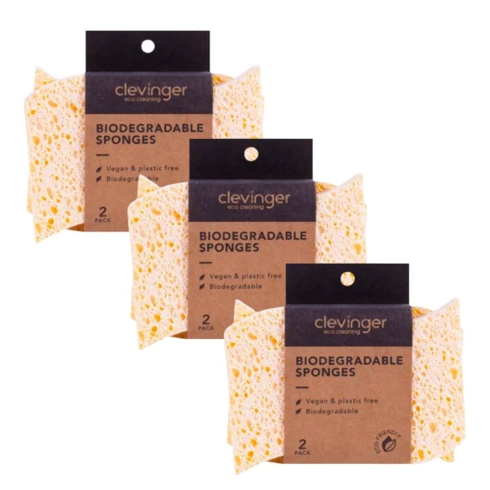 Clevinger Clevinger 6PC Biodegradable Sponges