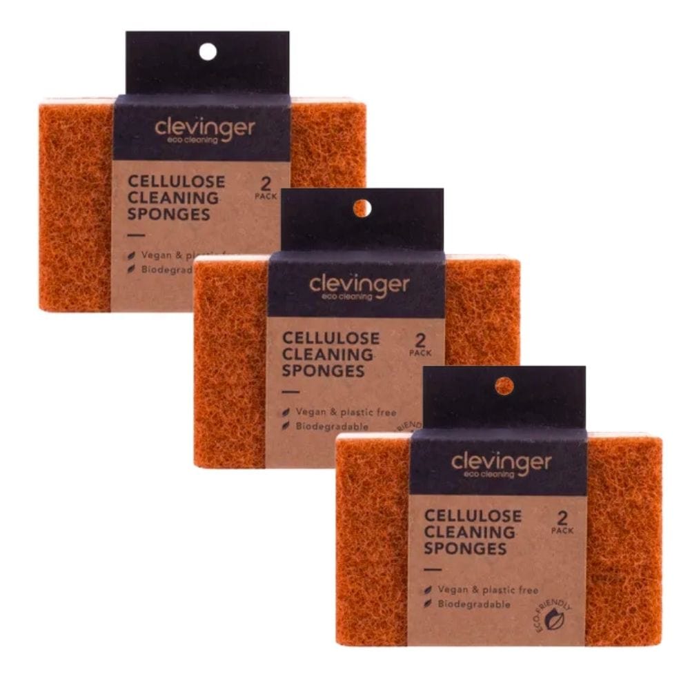Clevinger Clevinger 6PC Cellulose Cleaning Sponges