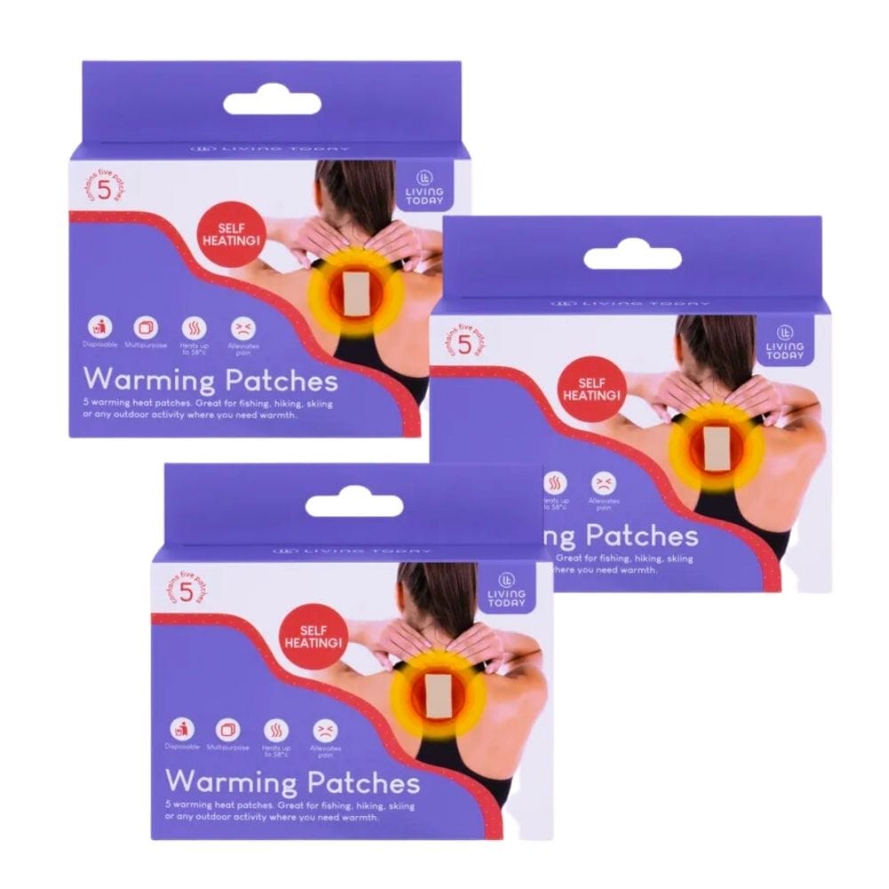 Living Today 15PC Muscular Pain Self Heat Warming Patch
