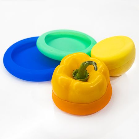 4PC Silicone Vegetable Covers 6cm-13cm
