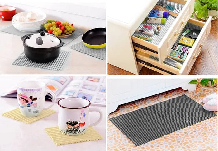 Living Today Homewares Kitchen Placemat Drawer Liner Cabinet Mat Non Slip EVA Plastic Grip Waterproof 30x150cm 420GSM