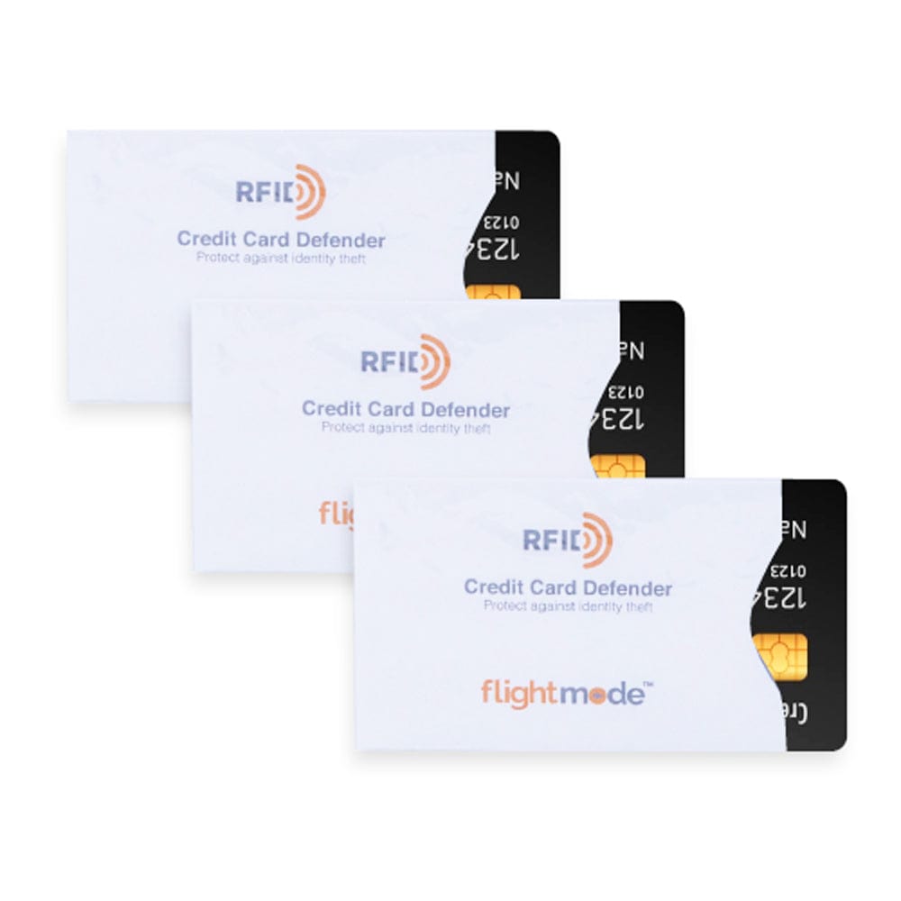 Flightmode RFID Card Sleeve 3PK