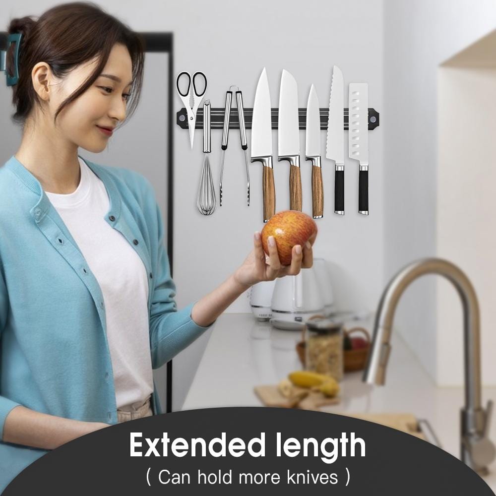 COOK EASY Kitchen 38cm Magnetic Knife Rack