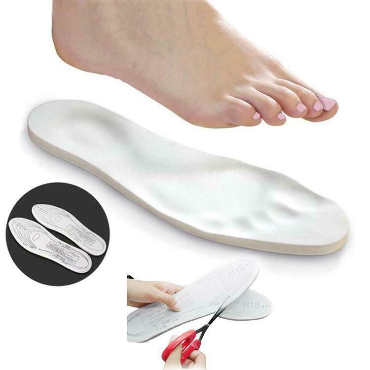 Living Today Unisex Memory Foam Insoles, Arch Support Pads Pair 3 pack