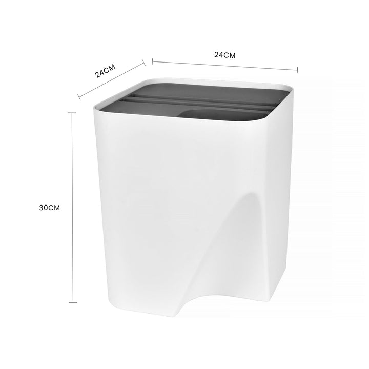 Living Today kitchenware 18L Stackable Plastic Kitchen Trash Bin Household Classification Storage Box