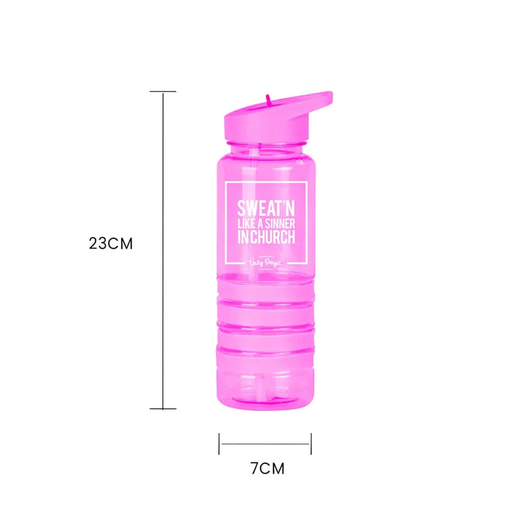 Lazy Dayz Hydration Lazy Dayz Sports Bottle 750ml - Pink