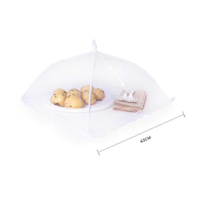 43cm Square Pop-up Mesh Food Cover