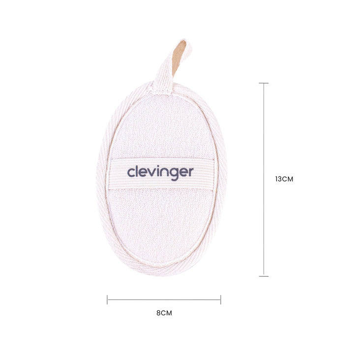 Clevinger Loofah 6 x Clevinger Eco Oval Facial Exfoliating Loofah