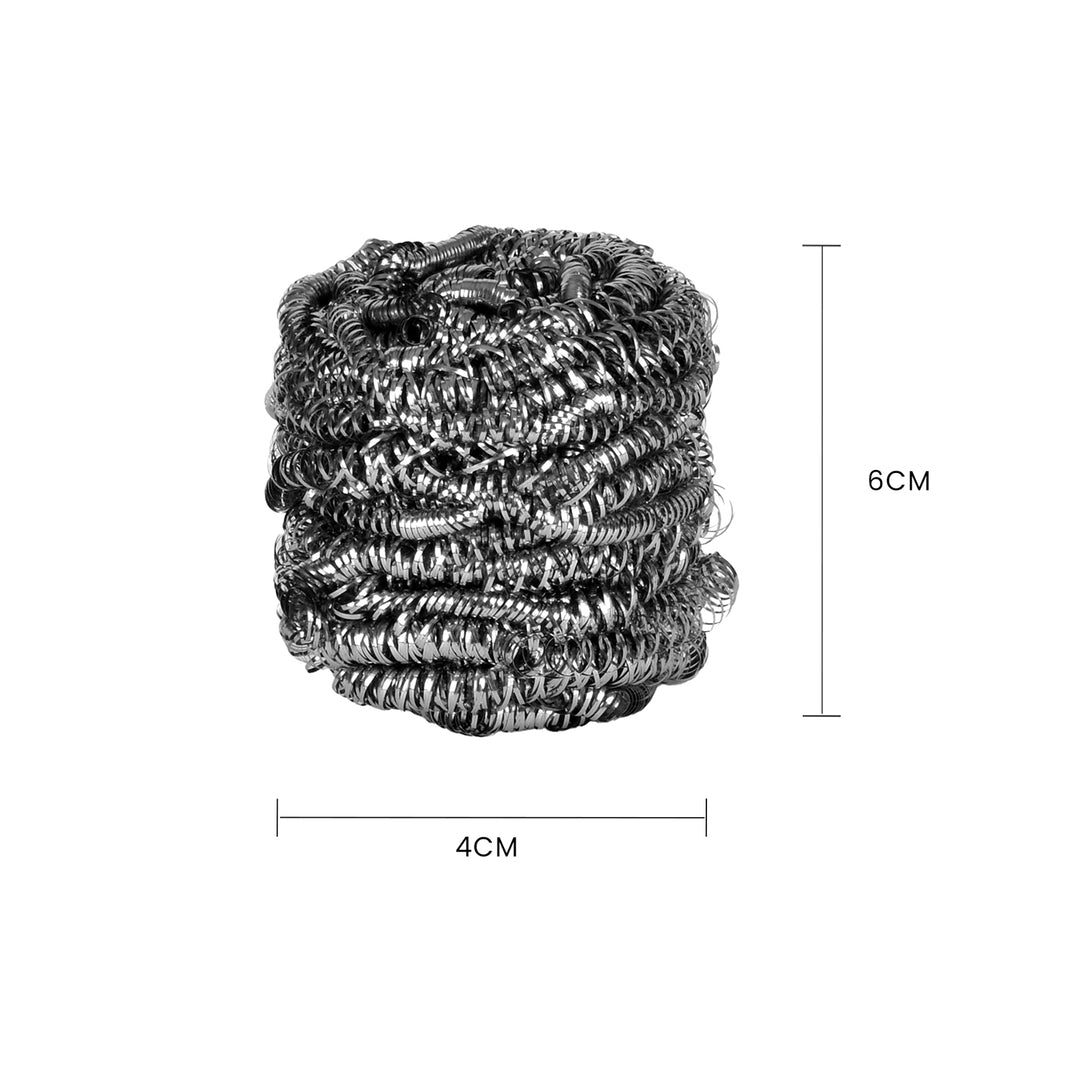 STAINLESS STEEL SCOURERS 6 PACK