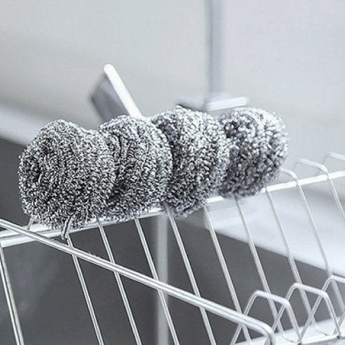 Living Today Kitchen 6 Pack Household Cleaning Stainless Steel Jumbo Scourers