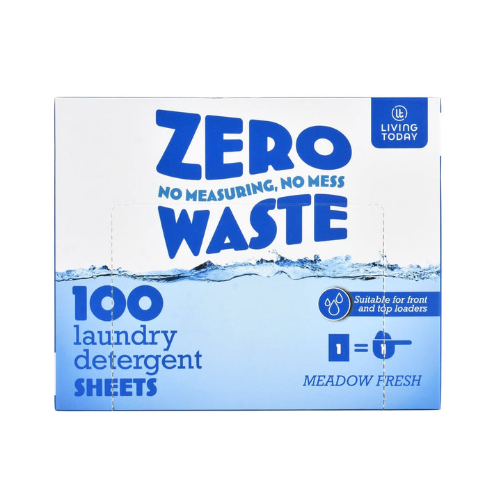 Living Today Kitchen 100 Sheets Eco-friendly Ultra Concentrated Laundry Detergent