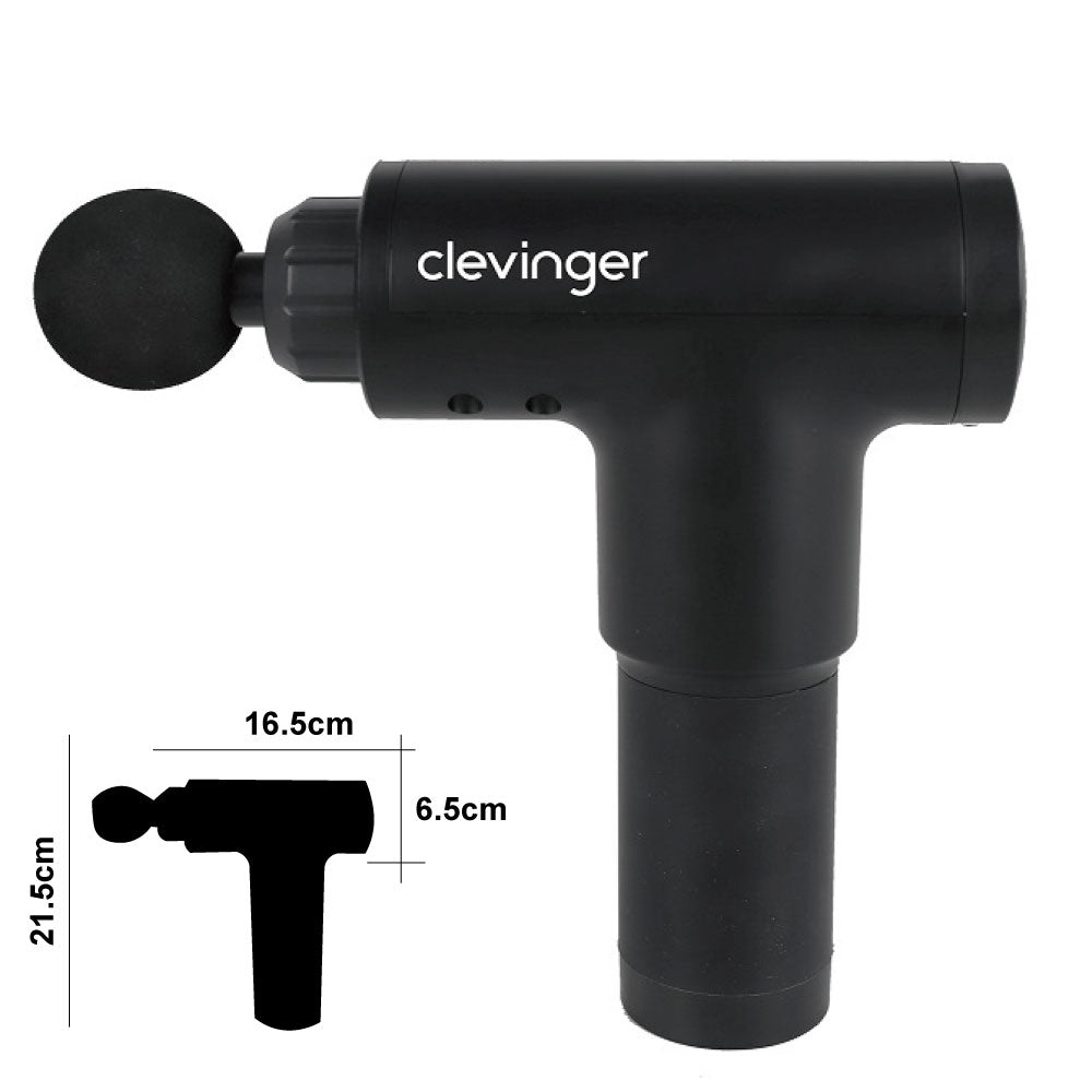 Clevinger Impact Therapy Massage Gun includes 4 Heads Default Title