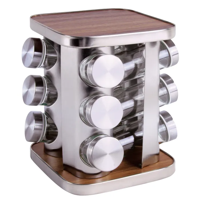 Clevinger 12pc Rotary Spice Rack